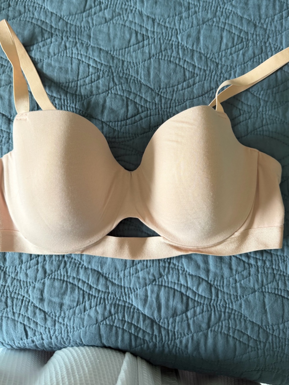 Third Love Cotton Nude T-Shirt Bra - Light Beige